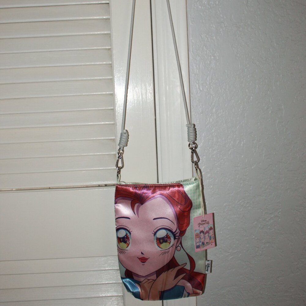 NWT MINISO Disney Princess Belle Anime Crossbody